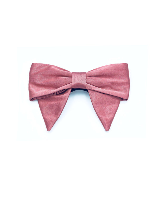 Hair Bow Clips Women Pink Bow Clip