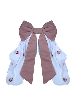 Parisian Hair Clips Pink Bouquet Clip - New