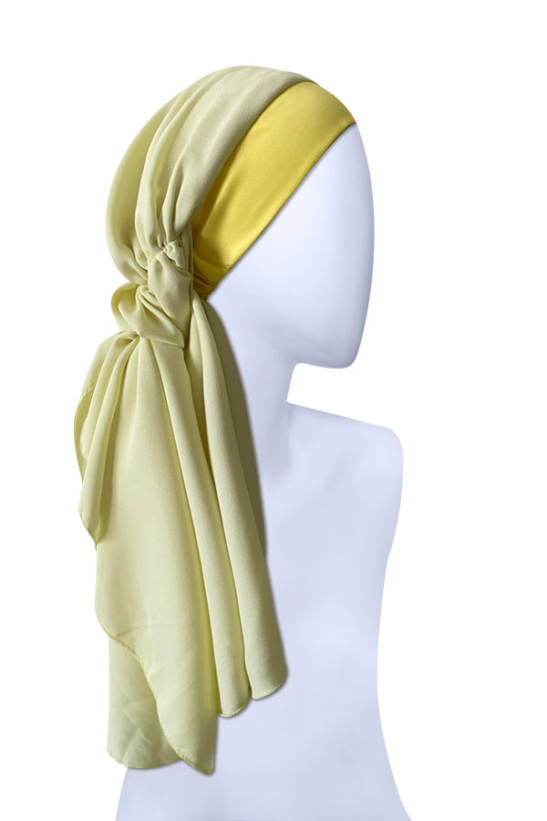 Light yellow headwrap ! New ! Limited edition !