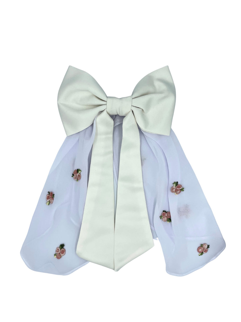 Parisian Hair Clips Peach Bouquet Clip - NEW !