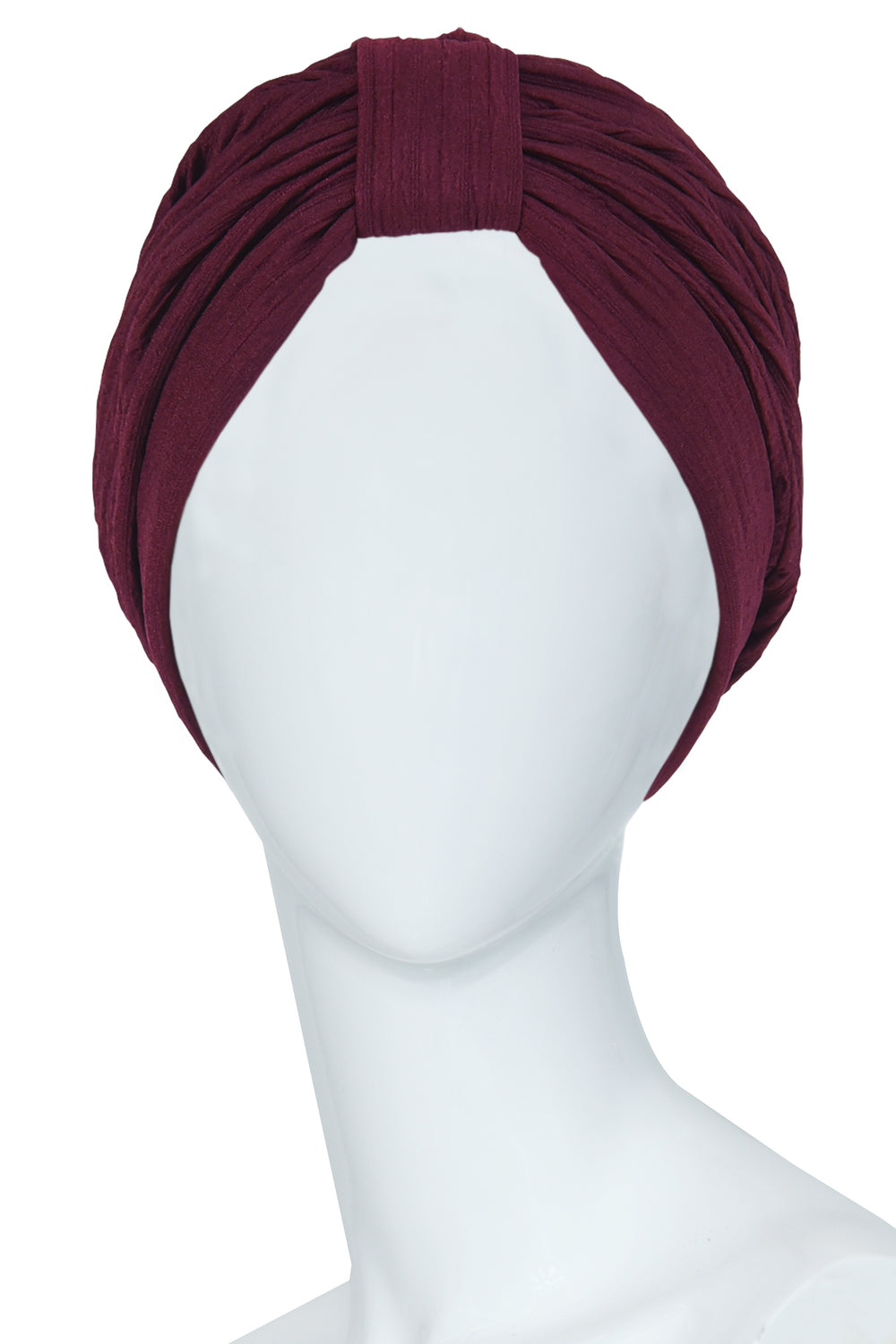 Turban for Hair Loss Celton Burgundy Turban- NEW !