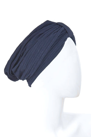 Turban for Cancer Patients Charenton Navy Blue Turban- NEW !