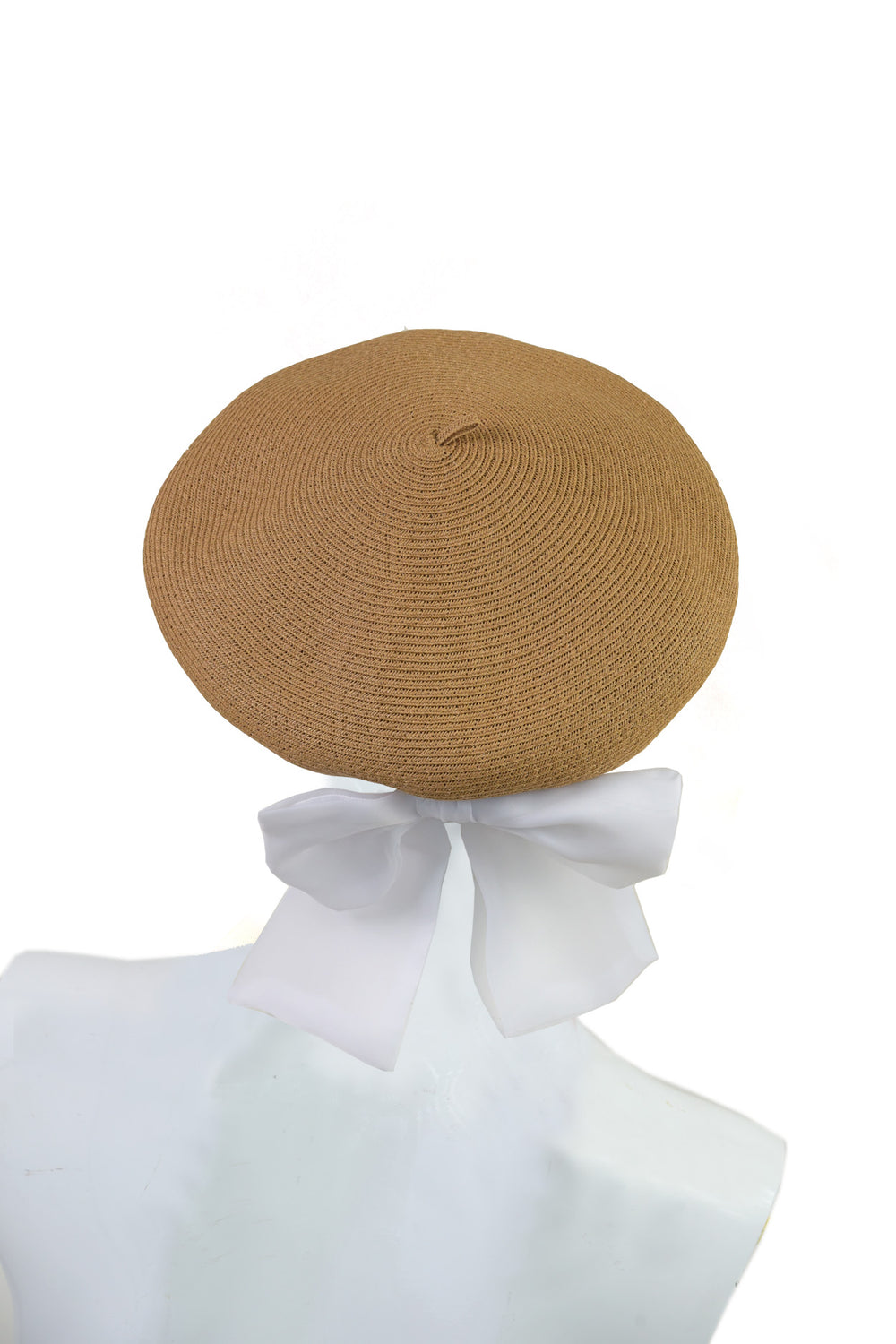 Le beret en paille et noeud - NEW !