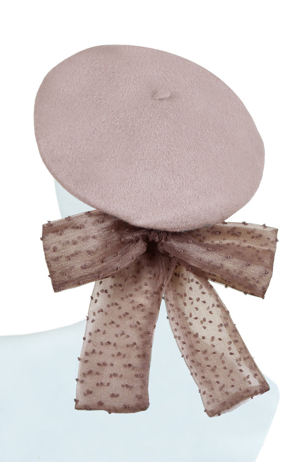 Le beret plumeti taupe - NEW !