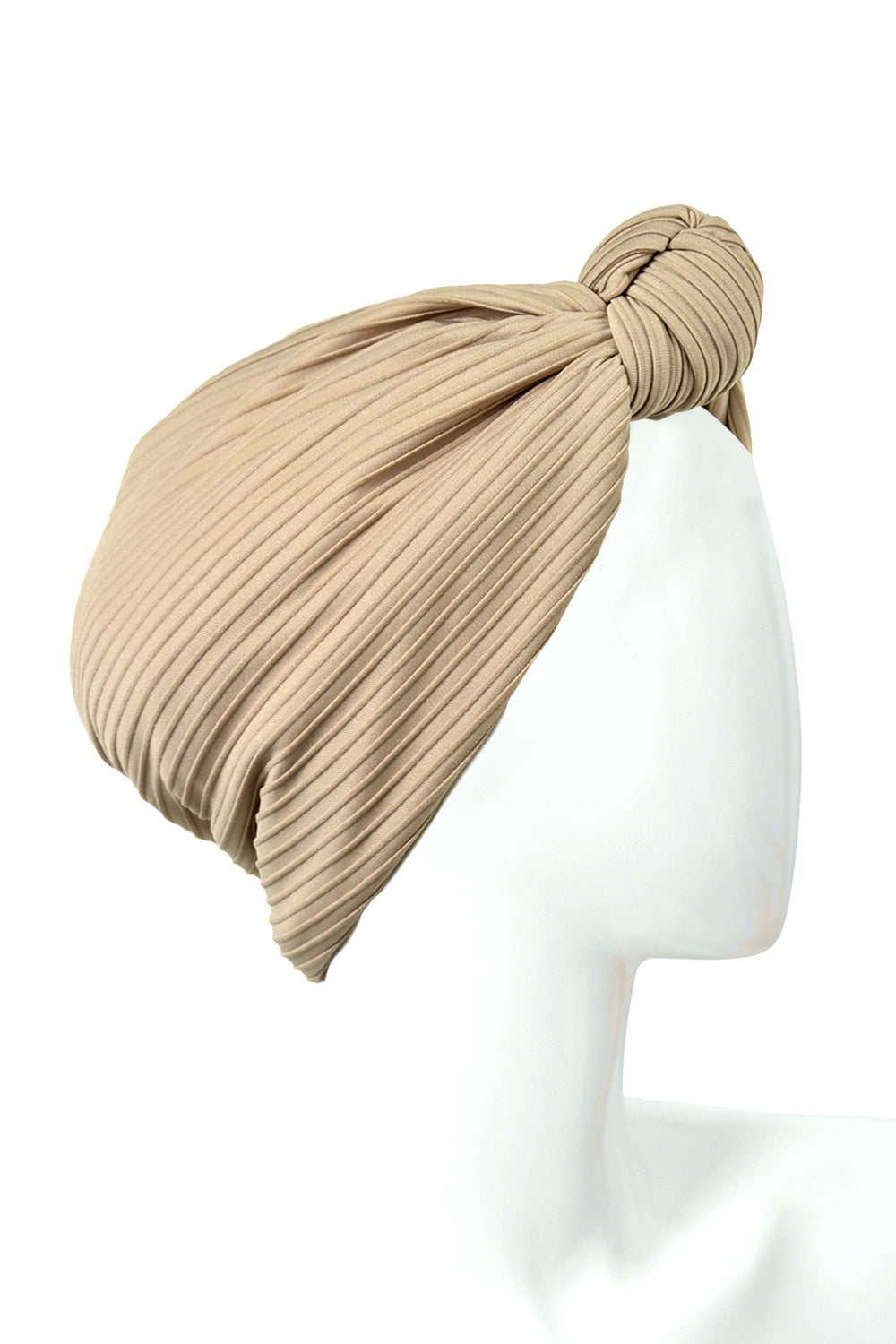 Women’s Hair Turban Courtilles Knot Beige Turban