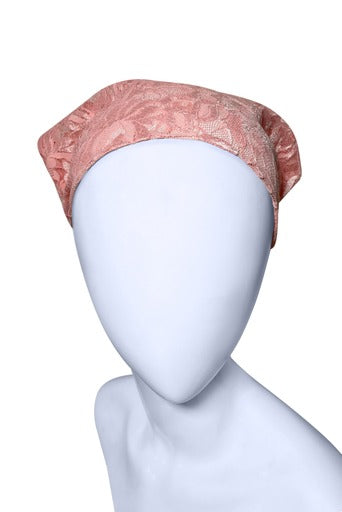 Stylish Bandana for Women Flamingo Pink Lace Bandana - NEW !