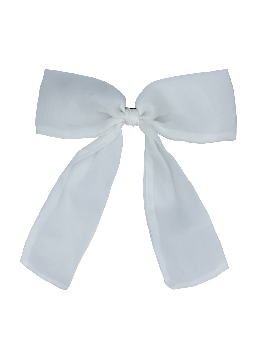 White organza - New hair clip !