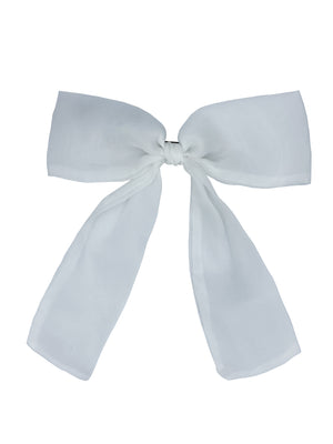 White organza - New hair clip !