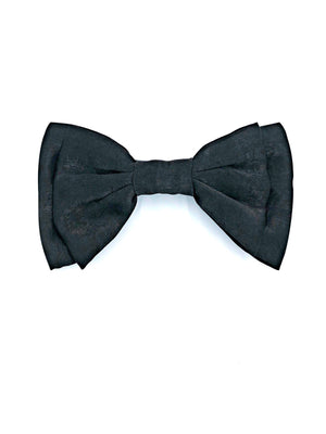 Black double bow