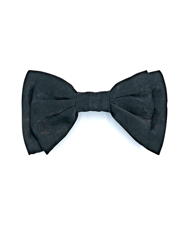 Black double bow
