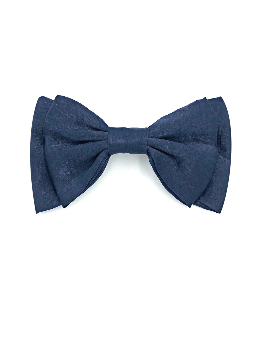 Navy double bow