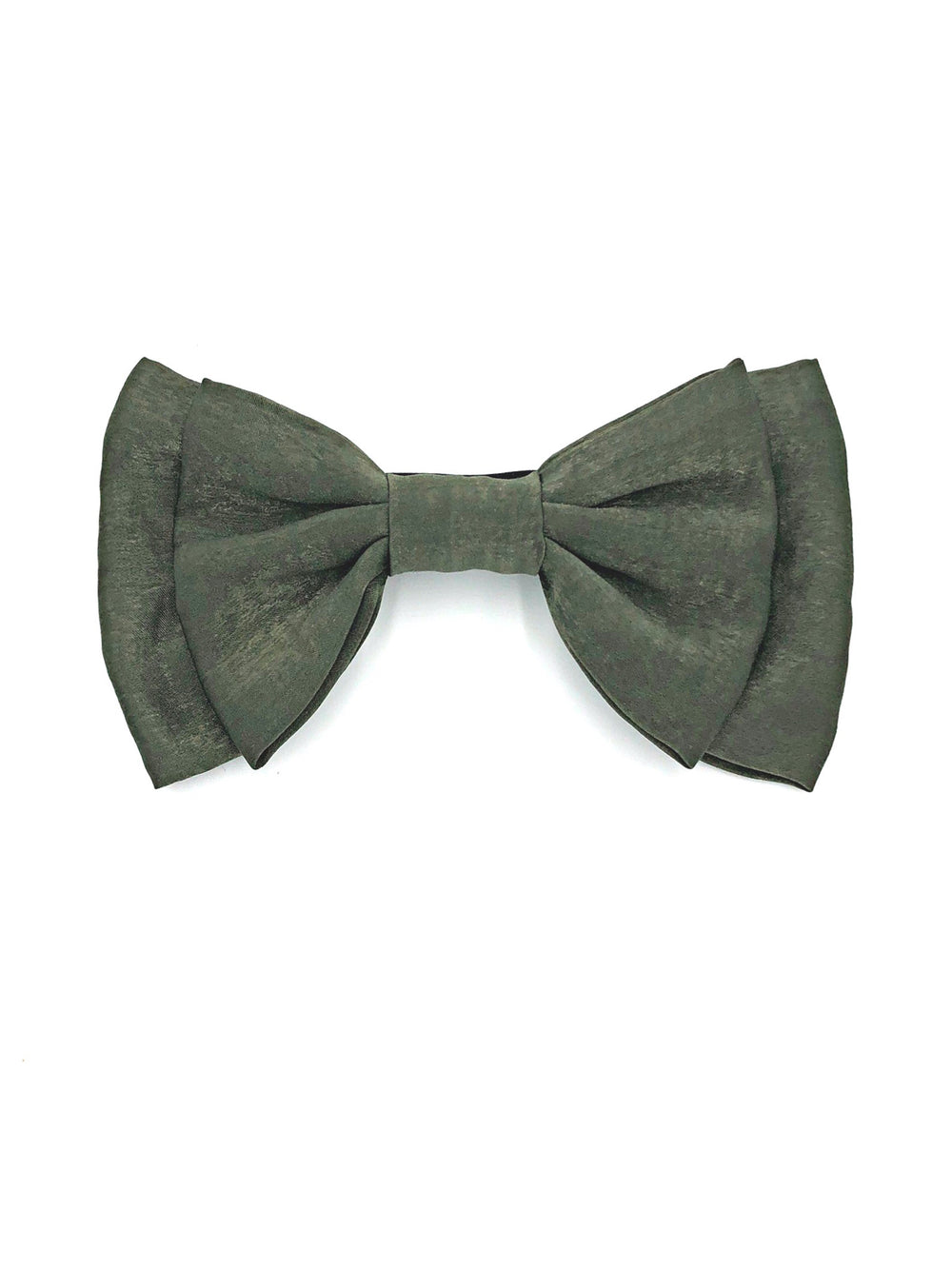 Khaki double bow