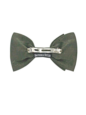 Khaki double bow