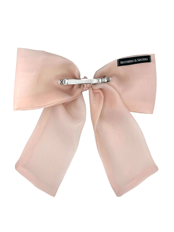 Blush pink organza - New bow !