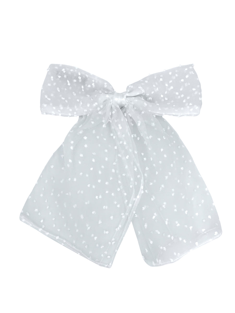 The white plumeti bow ! NEW