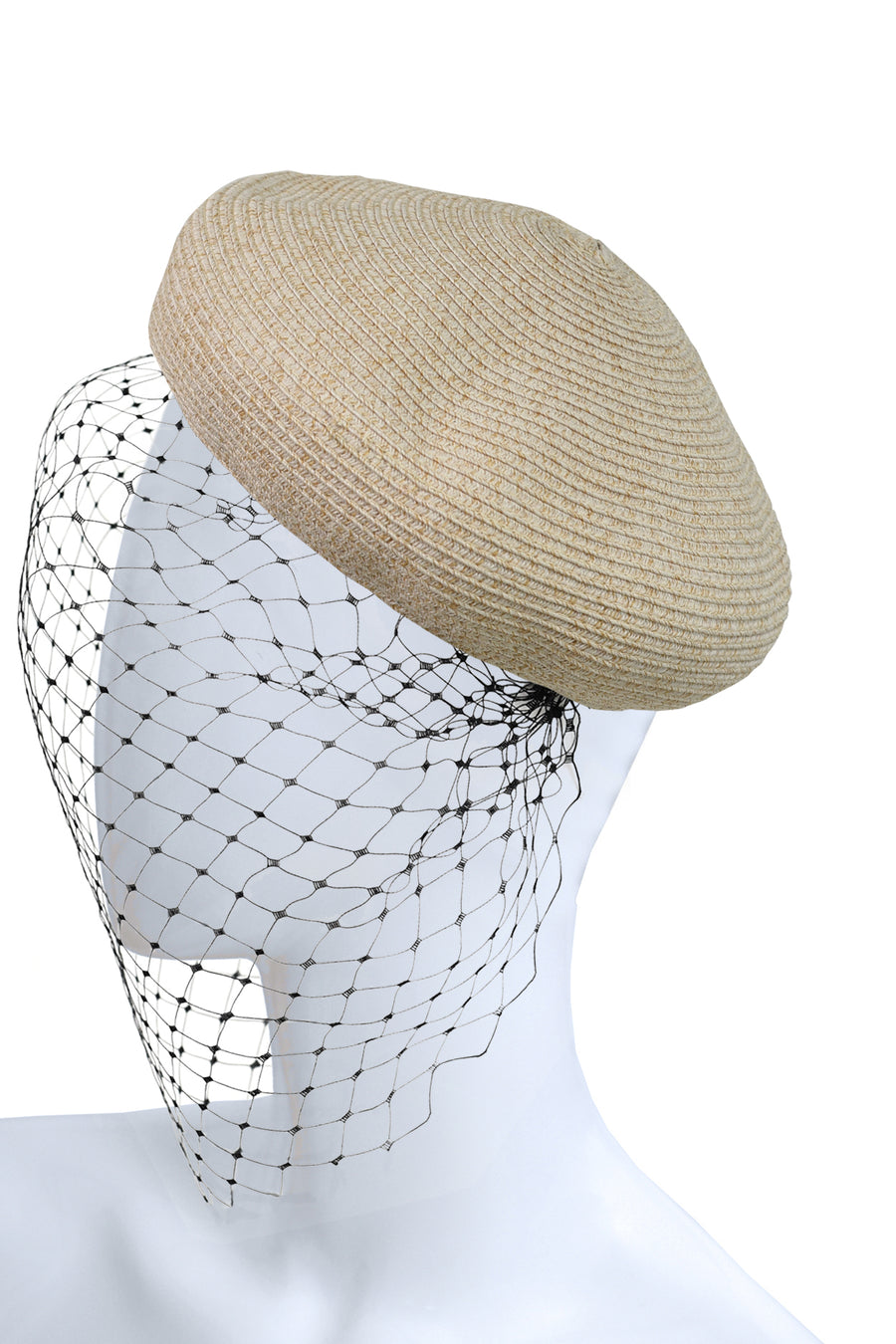 Le classic beret en paille natural - NEW