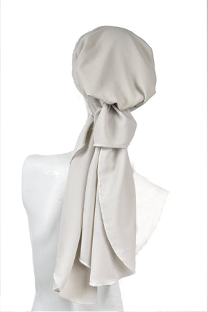 Grey headwrap