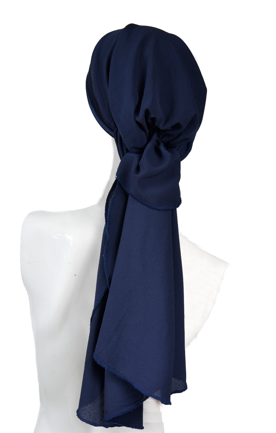 Navy blue headwrap
