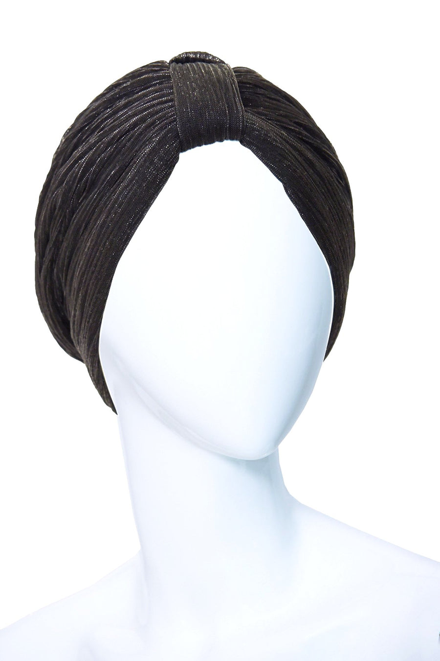 EBENE Black Turban made of Cotton