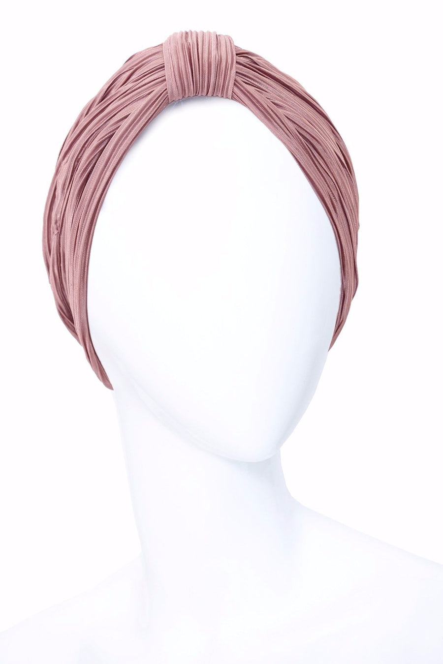 Powder pink turban