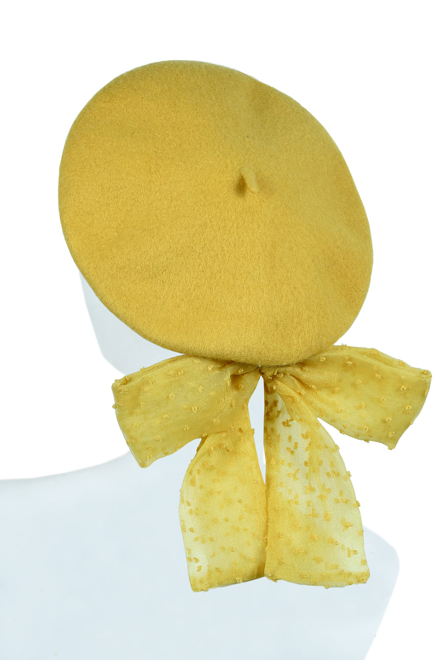 Le beret plumeti mustard - NEW !
