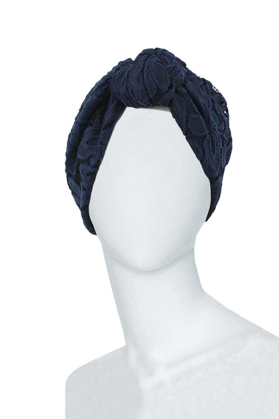 Dentelle knot navy blue