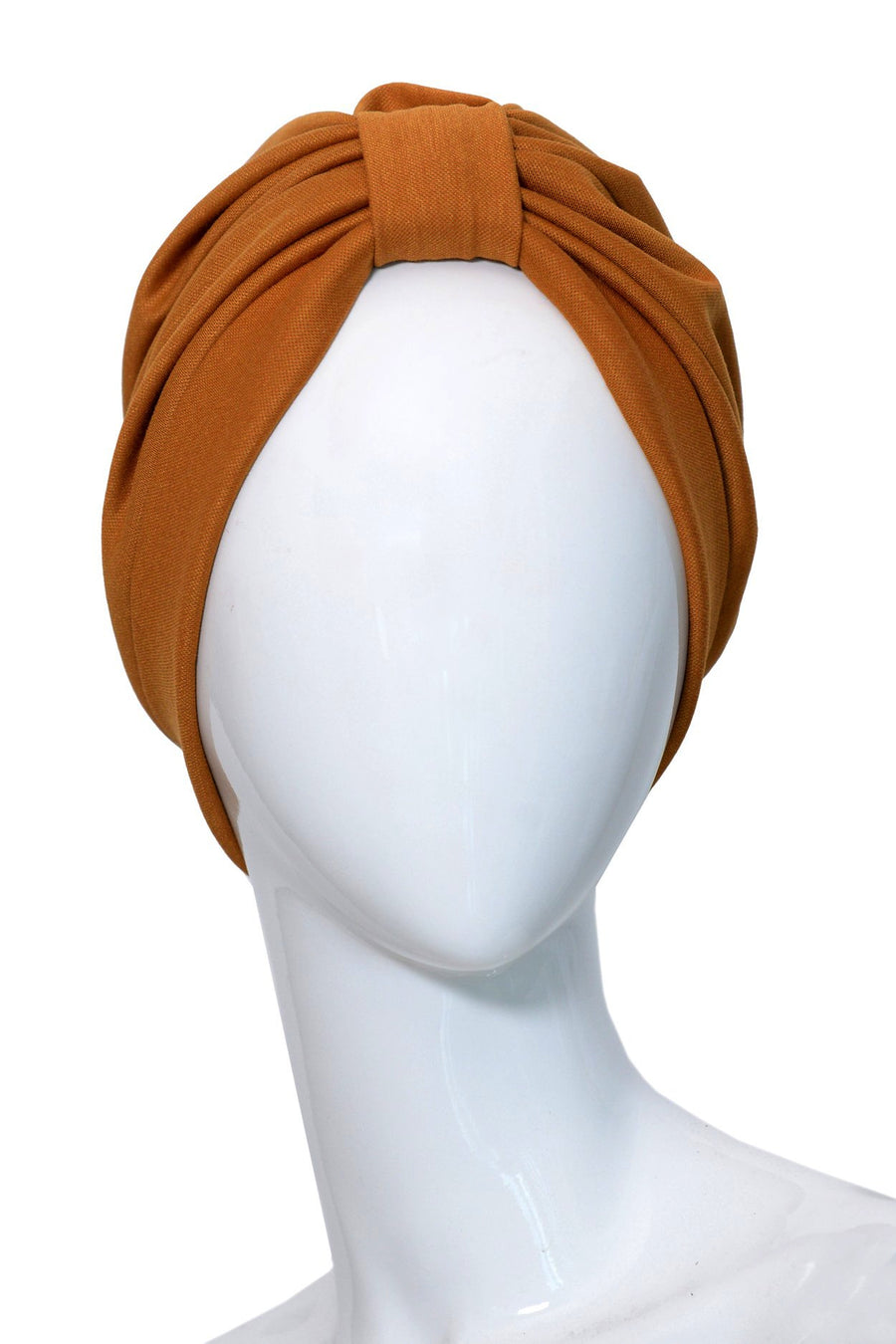 LIEGE Ochre turban for women