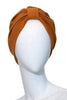 LIEGE Ochre turban for women