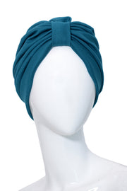 EXELMANS Green Turban in Cotton