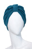 EXELMANS Green Turban in Cotton