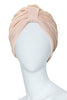 CITE Blush Turban in Moussine Linen