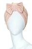 COURONNES Blush Turban in Mousseline