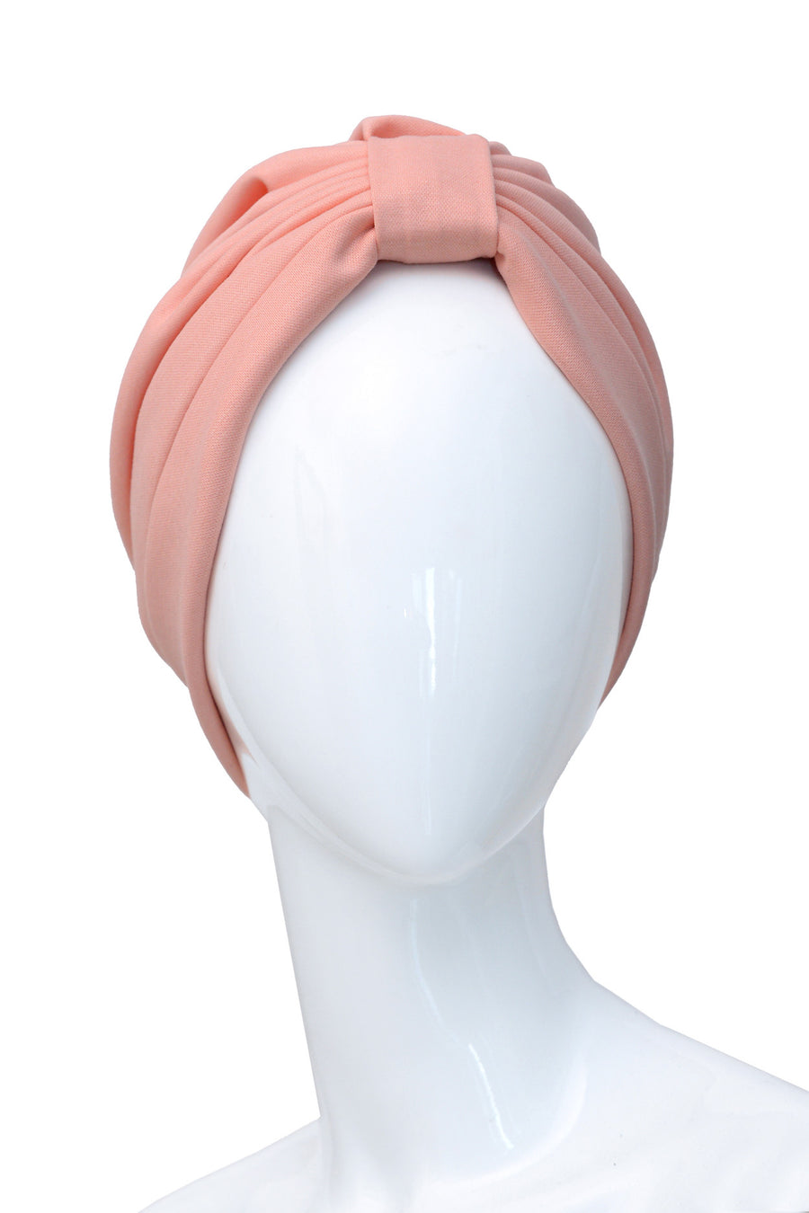 VOILTAIRE Pink turban in cotton Extensible