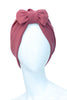 TUILERIES Raspberry turban with bow