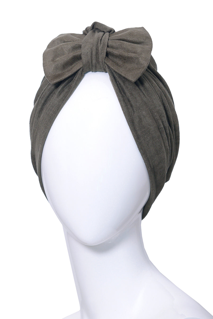 PARMENTIER Green Kaki Turban for women