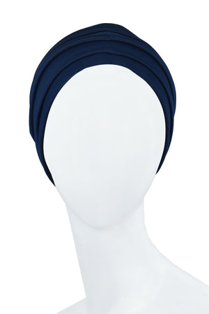 NEW DESIGN ! ELEGANT TURBAN BLEU