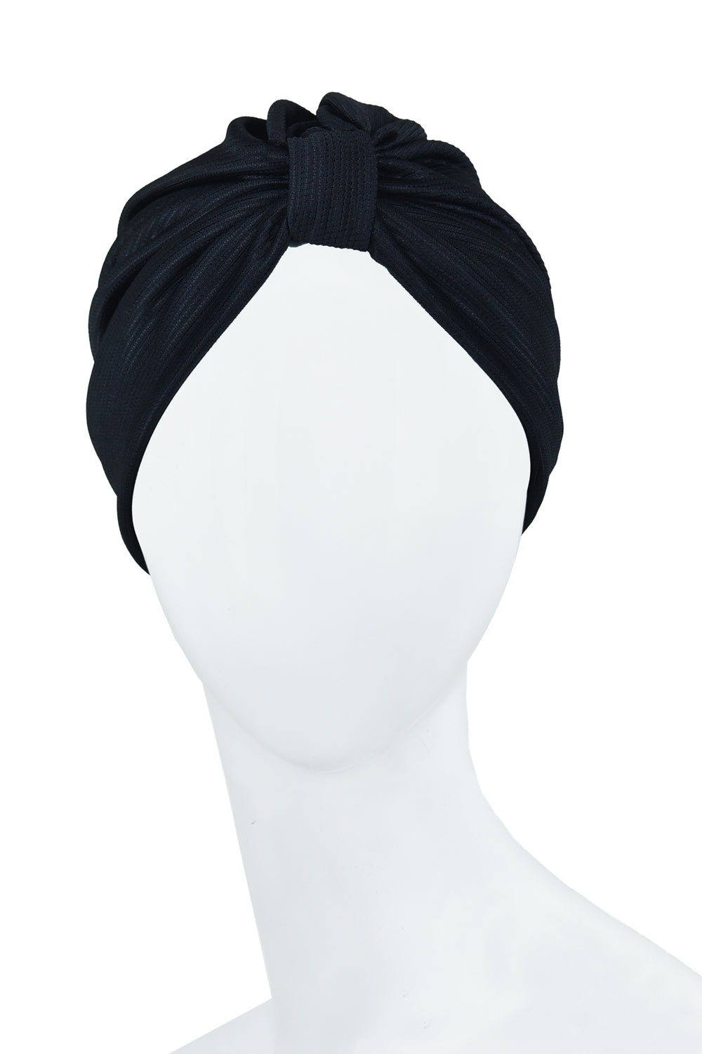 NEW BLACK TURBAN ! MIRABEAU