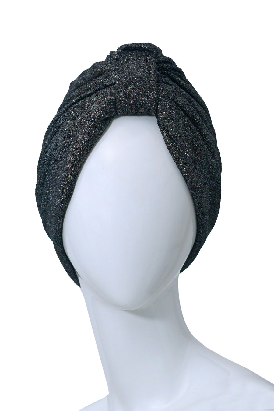 PAILLETTES Dark Glittery Turban for women