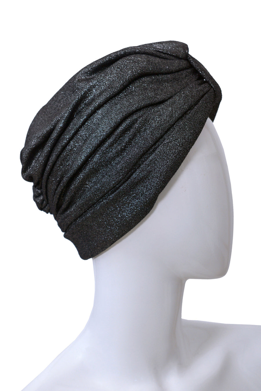 PAILLETTES Dark Glittery Turban for women
