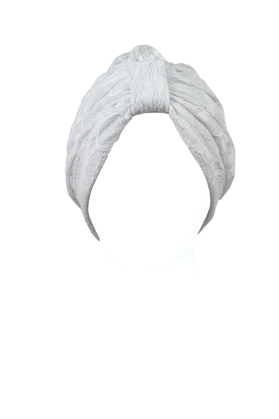 Dentelle turban white