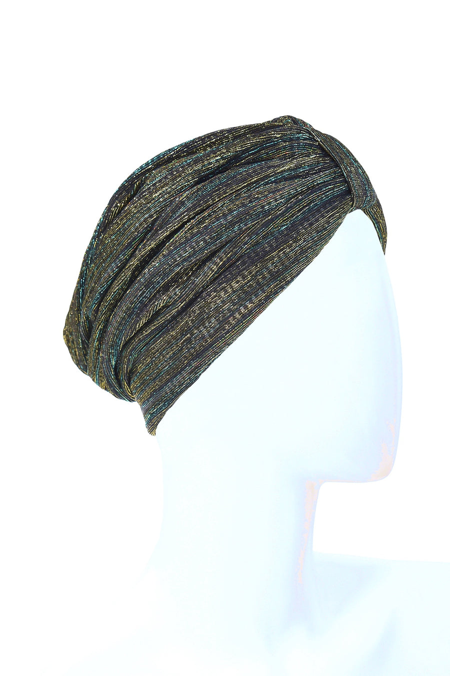 Striped multi colored turban - NEW !