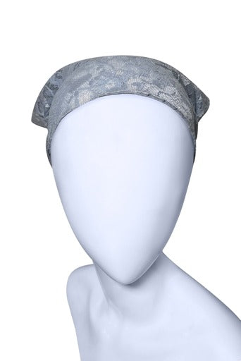 Baby blue lace bandana - NEW !