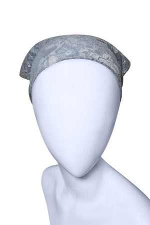 Women’s Hair Bandana Baby Blue Lace Bandana - NEW !