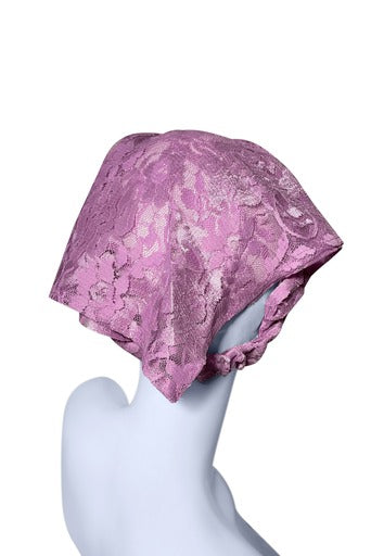 Women’s Bandana Lilac Lace Bandana - NEW !