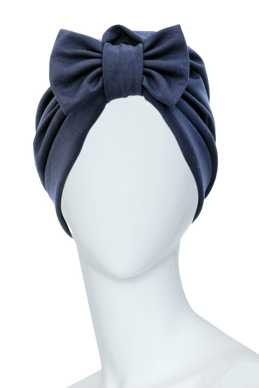 CHARDON LAGACHE Dark Blue Turban